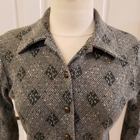 Vintage Free People Button Down Shirt - Picture 2 of 6